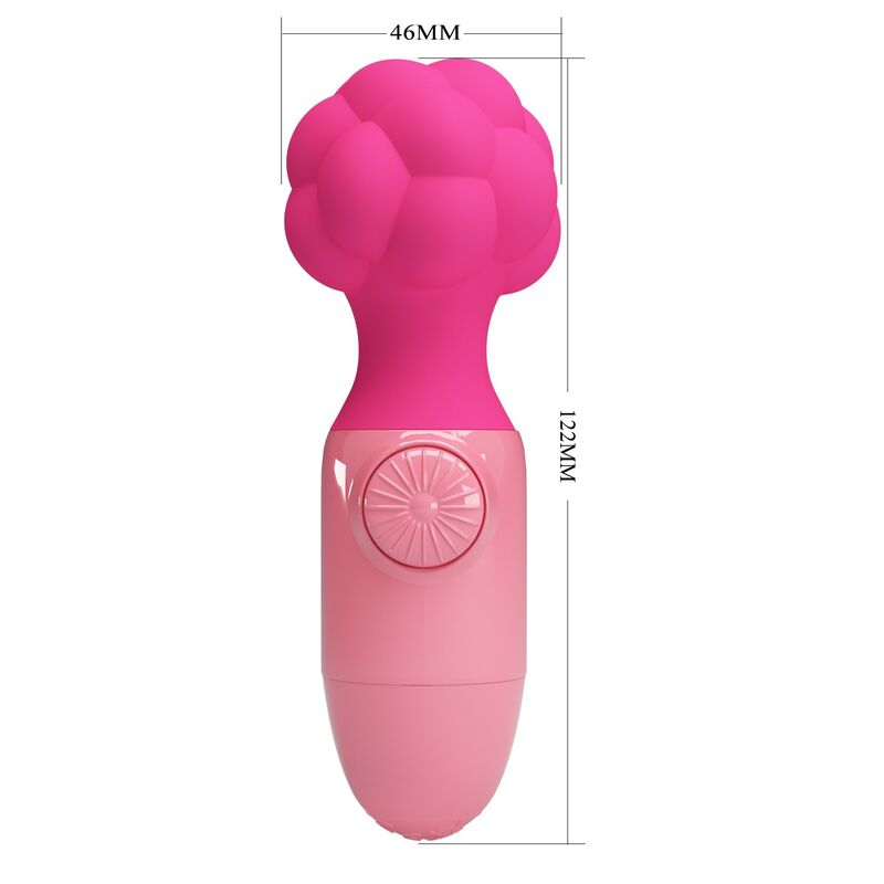 PRETTY LOVE - ANWEN MINI MASAJEADOR RECARGABLE ROSA - Imagen 2