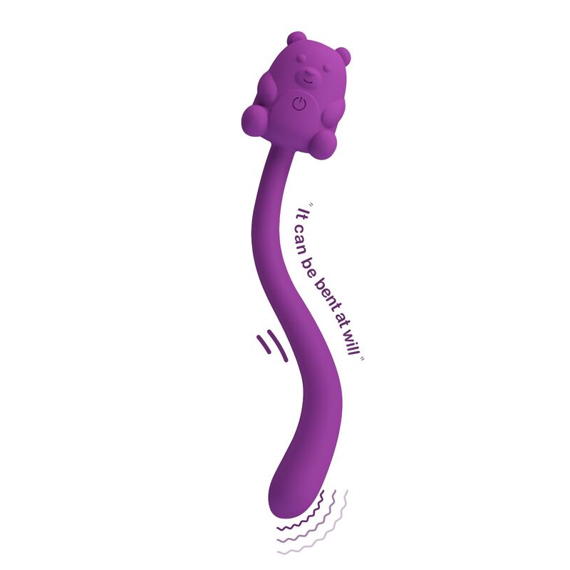PRETTY LOVE - CUTE BEAR FLIRTING STICK VIBRADOR RECARGABLE - Imagen 8