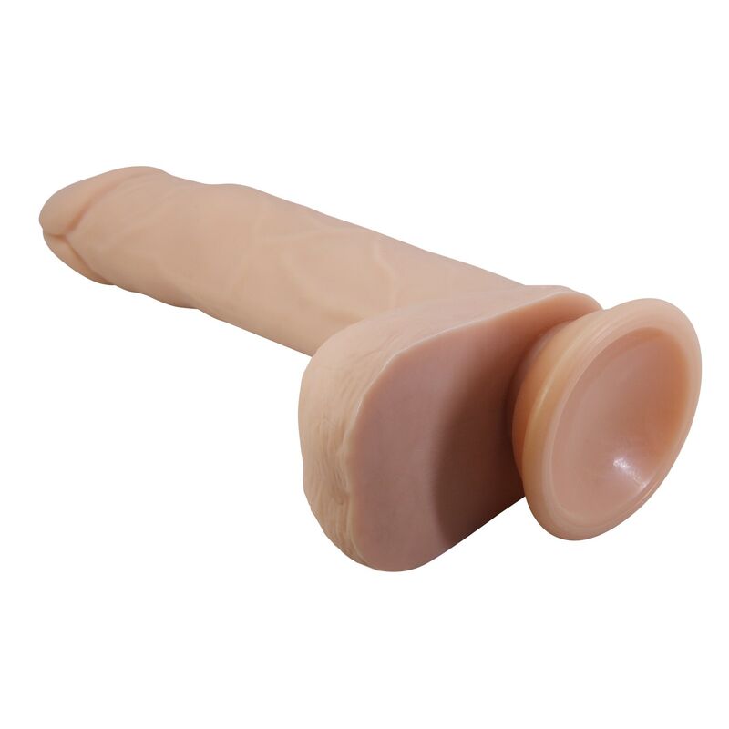 PRETTY LOVE - DAVEY DILDO VIBRADOR CON EMPUJE Y ROTACIÓN 22,5 CM Ø 4,8 CM COLOR NATURAL - Imagen 4