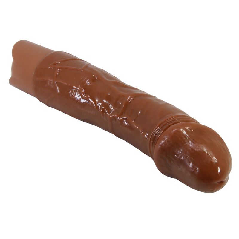 PRETTY LOVE - DONALD VIBRADOR REALÍSTICO 19,5 CM Ø 4 CM COLOR MARRÓN - Imagen 3