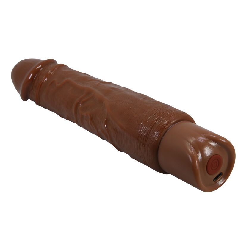 PRETTY LOVE - DUKE VIBRADOR REALÍSTICO 23,5 CM Ø 4,8 CM COLOR MARRÓN - Imagen 8