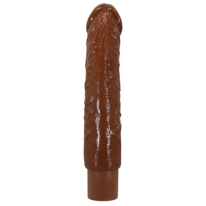 PRETTY LOVE - DUKE VIBRADOR REALÍSTICO 23,5 CM Ø 4,8 CM COLOR MARRÓN - Imagen 2