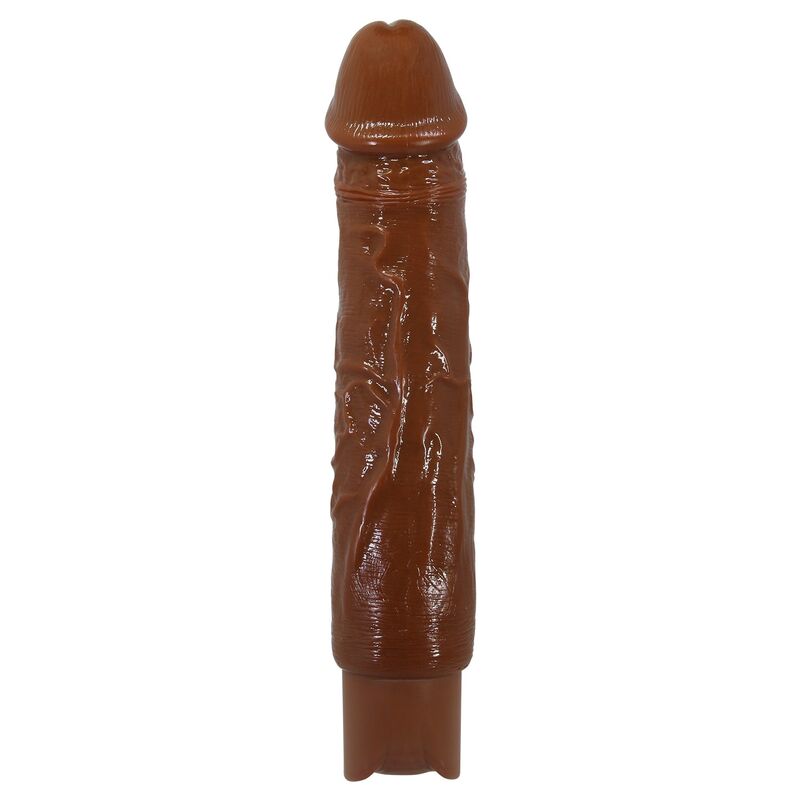 PRETTY LOVE - DUKE VIBRADOR REALÍSTICO 23,5 CM Ø 4,8 CM COLOR MARRÓN - Imagen 9