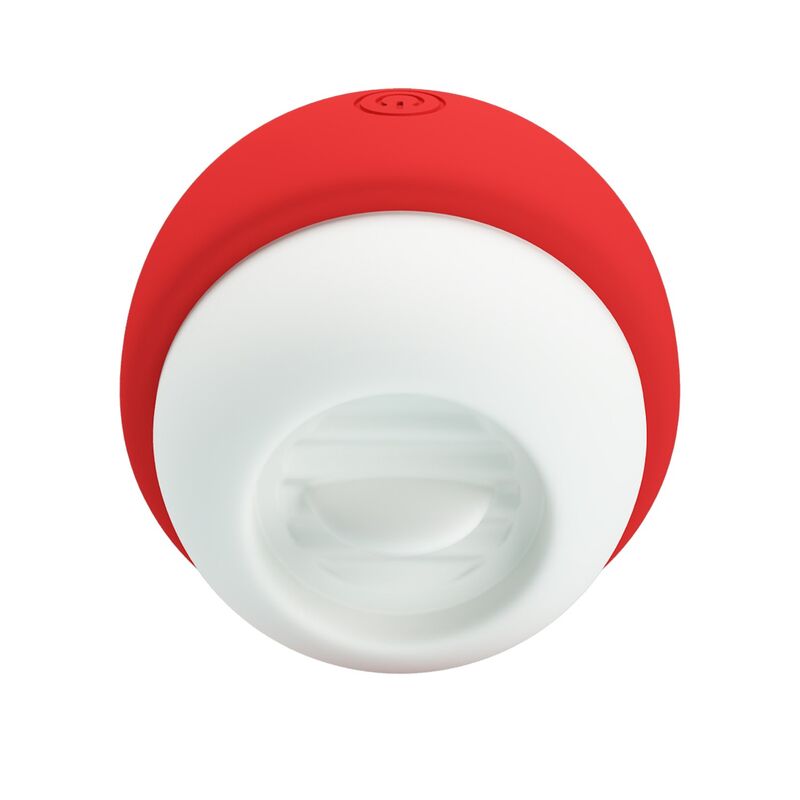 PRETTY LOVE - ESTIMULADOR CLITORAL CON EFECTO LENGUA RECARGABLE ROJO - Imagen 5