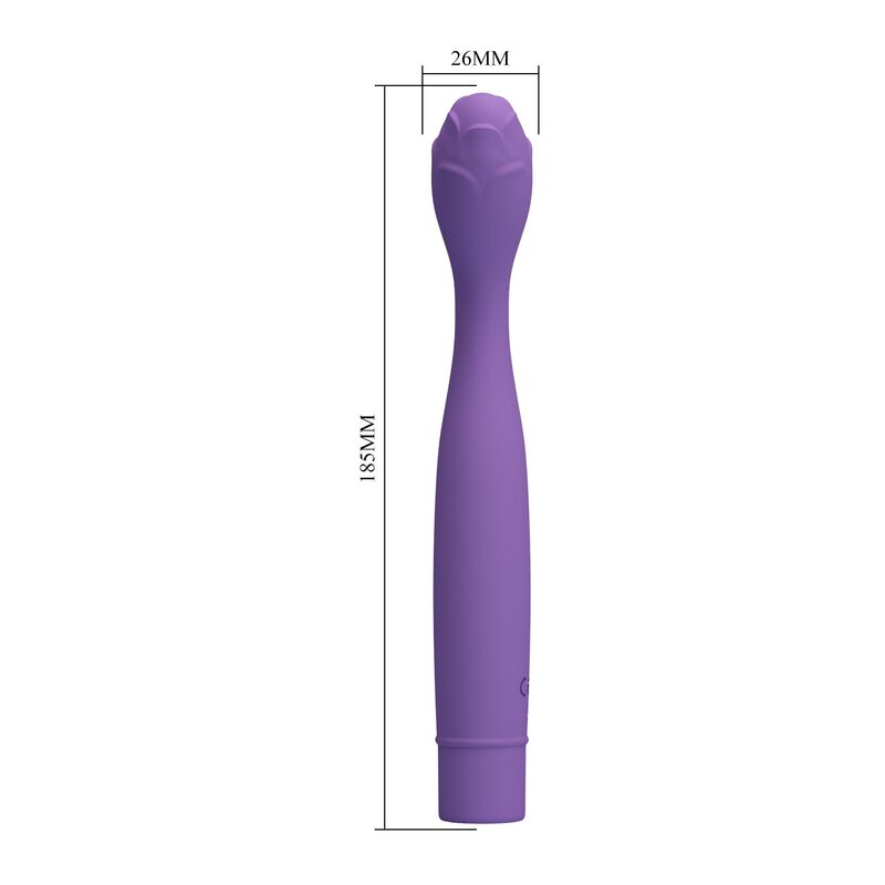 PRETTY LOVE - HENRY VIBRADOR FLEXIBLE PARA PUNTO G MORADO - Imagen 5