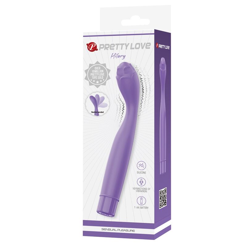 PRETTY LOVE - HENRY VIBRADOR FLEXIBLE PARA PUNTO G MORADO - Imagen 8