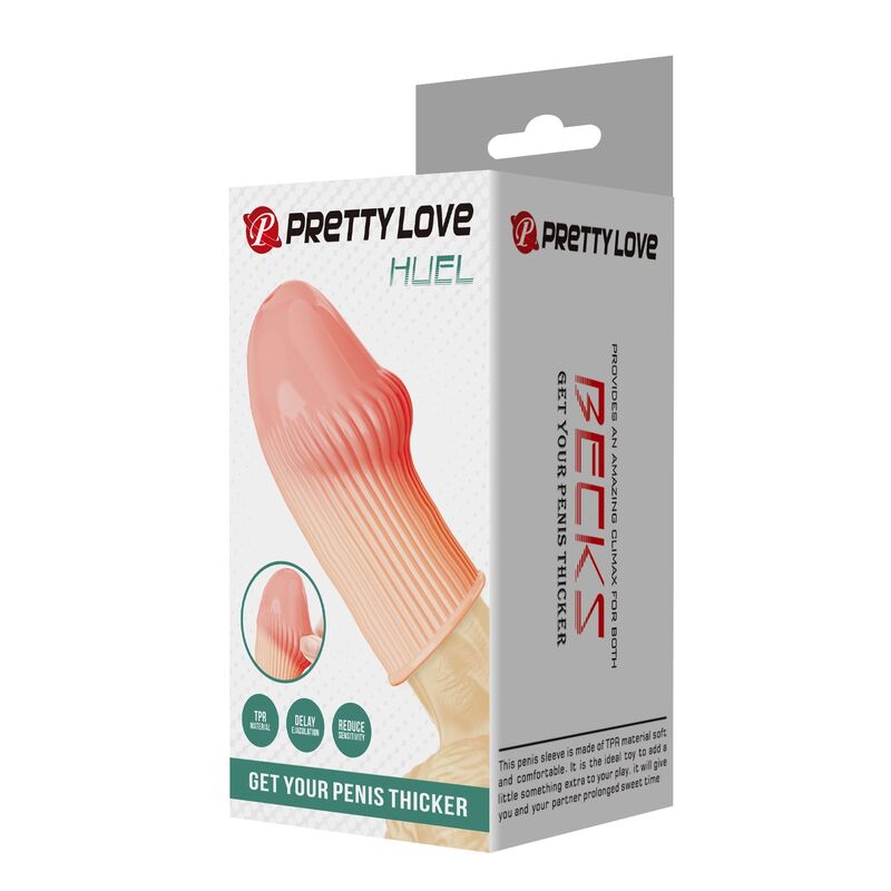 PRETTY LOVE - HUEL FUNDA PARA PENE COLOR NATURAL - Imagen 2
