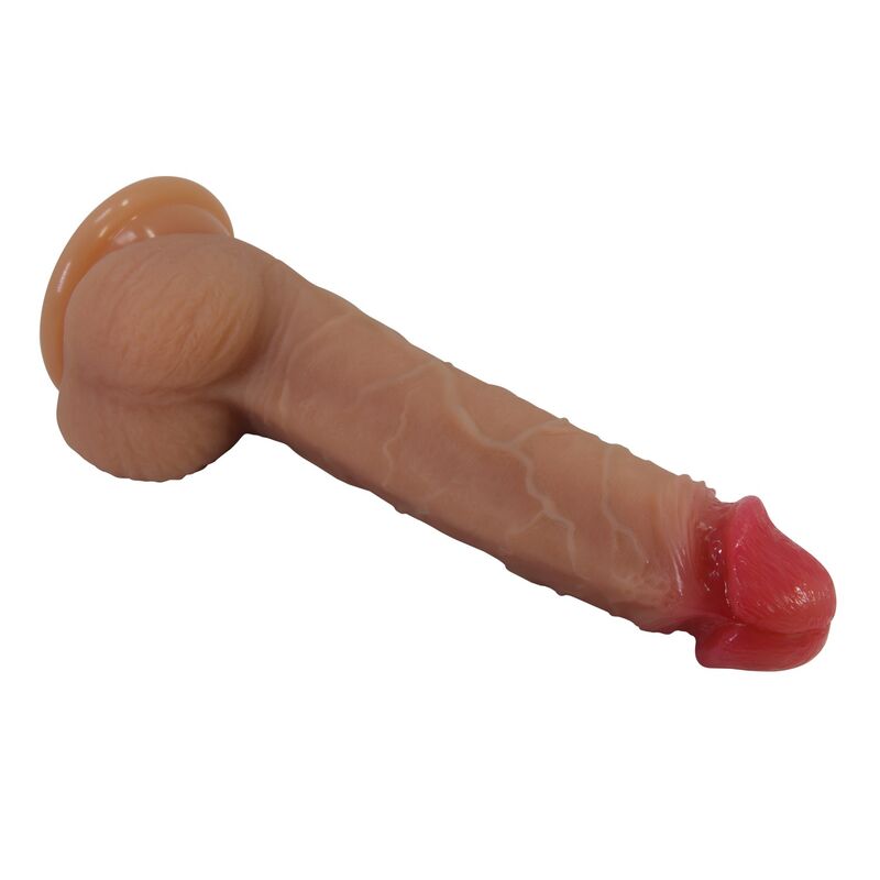 PRETTY LOVE - JOVITA DILDO REALÍSTICO CON VENTOSA 19 CM Ø 4,5 CM - Imagen 7