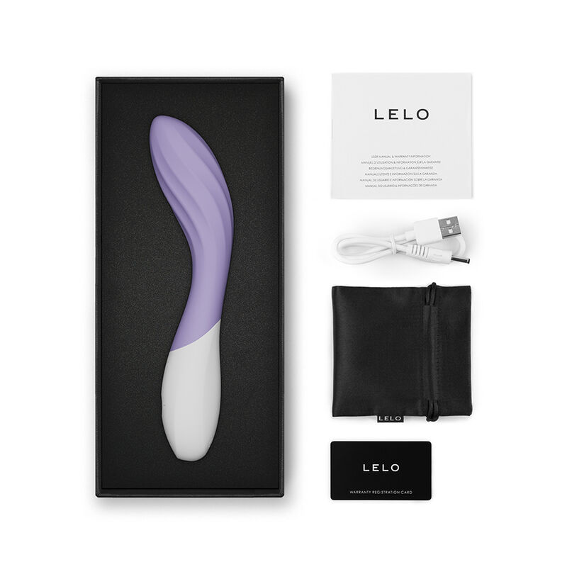 LELO - MONA TWIST VIBRADOR PARA PUNTO G RECARGABLE APP CONTROL LAVANDA - Imagen 6