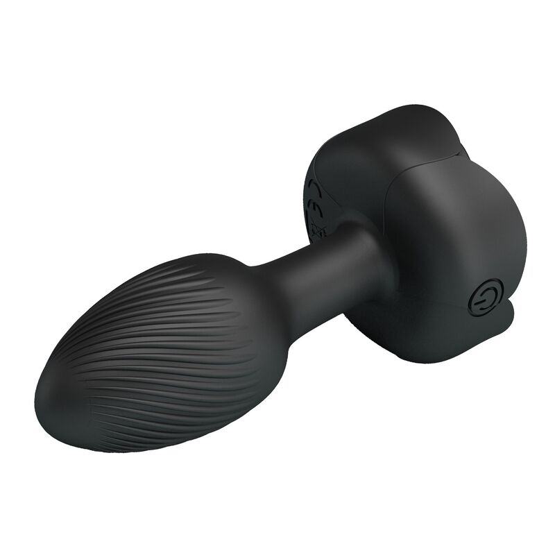 PRETTY LOVE - PLUG ANAL VIBRADOR 10 MODOS RECARGABLE NEGRO - Imagen 6