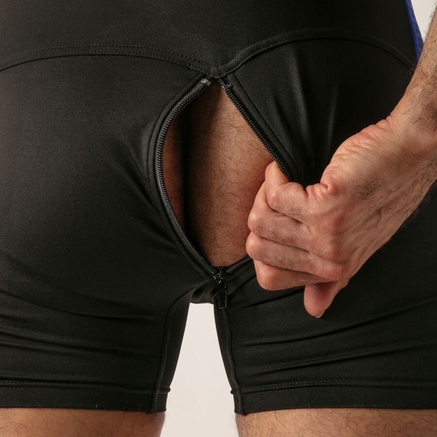 LOCKER GEAR - MONO OPEN ACCESS SINGLET AZUL S - Imagen 3