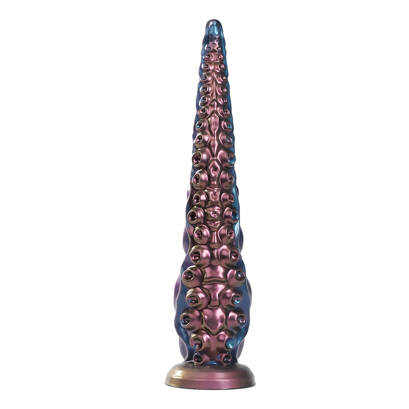 POWER MONSTERS - ABYSSAL TENTACLE DILDO TRICOLOR 46 CM Ø 7 CM - Imagen 2