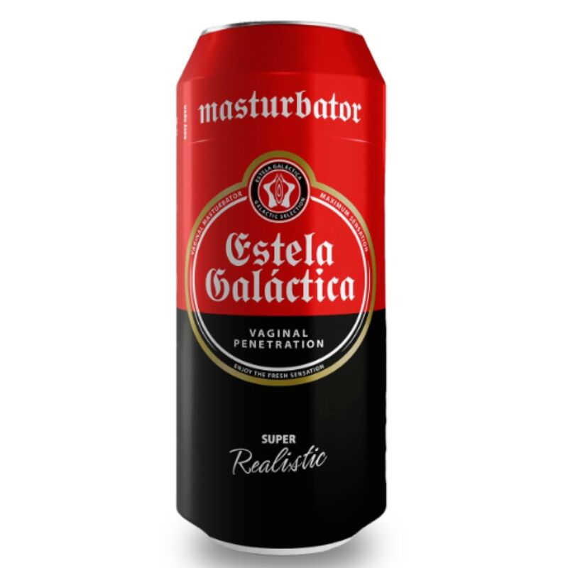 ALIVE - MASTURBADOR MASCULINO VAGINA LATA CERVEZA - Imagen 5